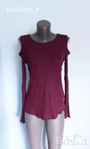 Пет различни броя / Дамска блуза с дълъг ръкав , снимка 17 - Блузи с дълъг ръкав и пуловери - 51454536