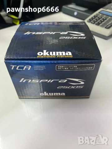 Okuma Inspira 2500S Макара с преден аванс, снимка 4 - Макари - 53437963