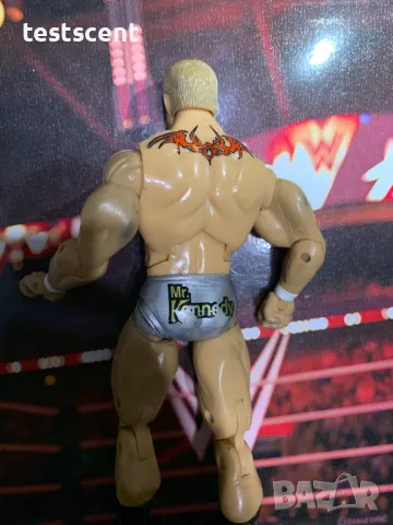 Екшън фигура WWE Mr Kennedy Ken Anderson Мистър Кенеди Deluxe Aggression WWE TNA AEW Jakks Grey, снимка 9 - Фигурки - 49149682