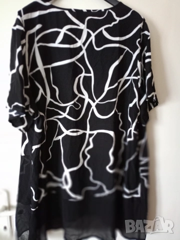 За макси дама -4 броя туники от шифон, снимка 5 - Туники - 53781900