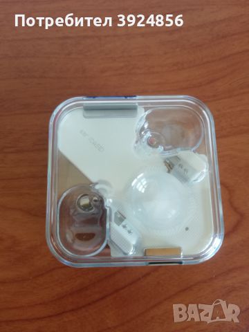 Безжични слушалки Nothing Ear (1) зарядна кутия