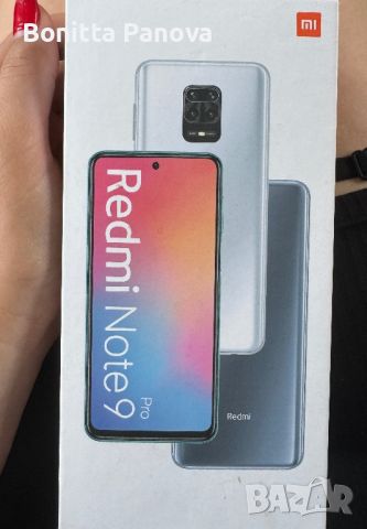 Смартфон Xiaomi Redmi Note 9 Pro, Dual SIM, 128GB, 6GB RAM, 4G, Interstellar Grey, снимка 1 - Xiaomi - 46278839