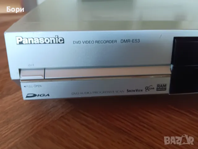 Записващо DVD Panasonic DRM E53, снимка 2 - Плейъри, домашно кино, прожектори - 50354836