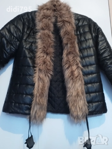 Дамско кожено Яке, снимка 2 - Якета - 52029494