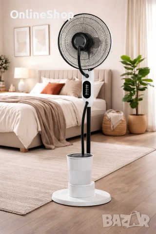Вентилатор с водна мъгла ELITE EFM-1340W, снимка 2 - Вентилатори - 53485910