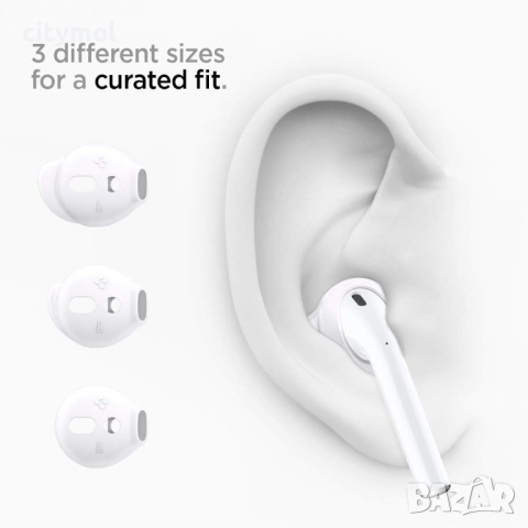 Проставки Spigen Earhook RA20, за Airpods Earpods, съвместим с Airpods 1 и 2, снимка 4 - Аксесоари за Apple - 44995724