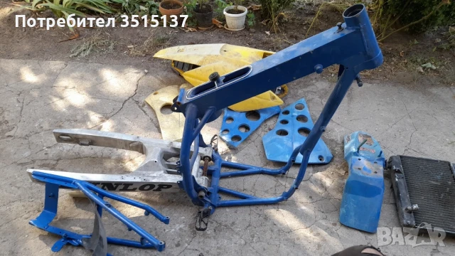 Husaberg 600 рамка Хусаберг рама кросов мотор проект , снимка 9 - Мотоциклети и мототехника - 51153201