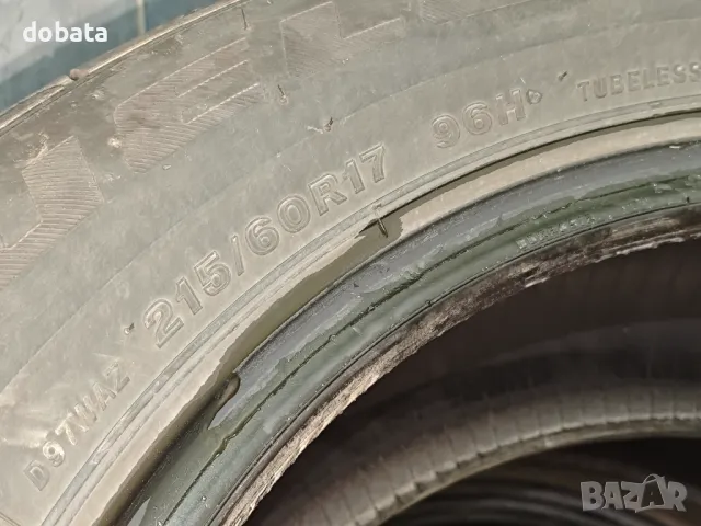 Bridgestone Dueler H/P Sport AS 215/60/17 96H, снимка 9 - Гуми и джанти - 49745770