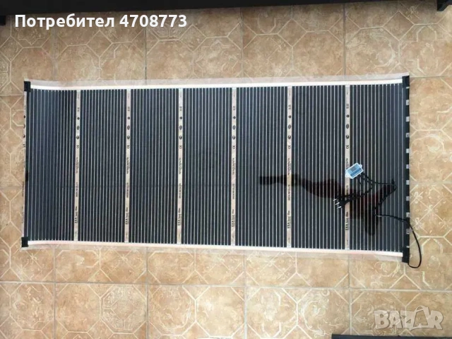 Инфрачервено отоплително фолио, килимче