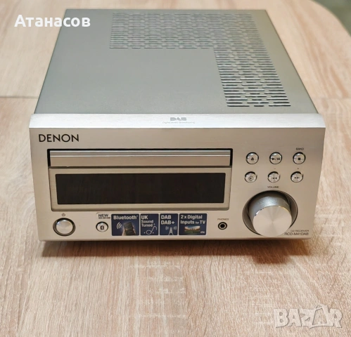 Denon RCD M 41 DAB стерео усилвател с Bluetooth CD Mp3 USB tuner Aux и дистанционно , снимка 2 - Ресийвъри, усилватели, смесителни пултове - 53125402