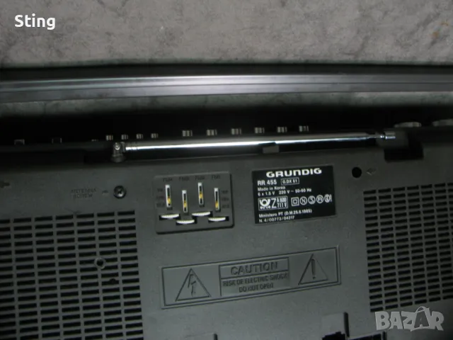 GRUNDIG RR 455  Радиокссетофон, снимка 6 - Радиокасетофони, транзистори - 48981239