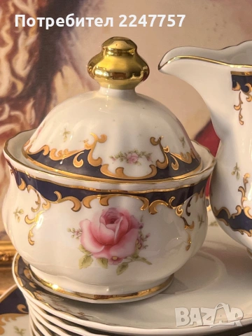 Троен сет порцелан Wunsiedel, снимка 3 - Антикварни и старинни предмети - 54109569