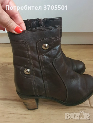Дамски боти естествена кожа , снимка 6 - Дамски боти - 52998241