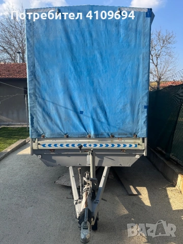  Дву осно Ремарке 4 метра, снимка 9 - Ремаркета - 54220952