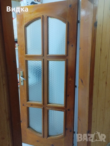 Продавам 2бр. Дървени врати за 360лв. без каси !Вратите са много запазени !Правени са по поръчка, снимка 2 - Други - 52545493