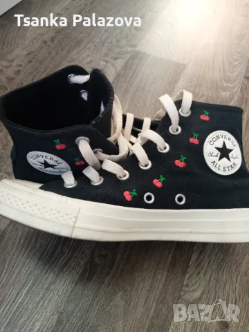 Кецове Converse 36.5 номер като нови, снимка 2 - Детски маратонки - 48835885