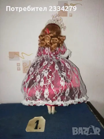 Порцеланови кукли от колекцията ,, Victorian Olls" високи 42см. , снимка 5 - Колекции - 49756826