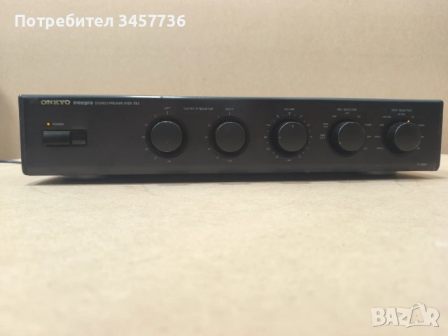 Предусилвател Onkyo Integra P-388f / P-3890, снимка 3 - Ресийвъри, усилватели, смесителни пултове - 54079978