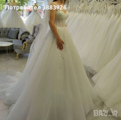 Булчинска рокля , снимка 1 - Сватбени рокли - 43925395
