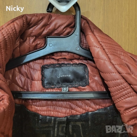 Дълго зимно яке Junona, р-р S, снимка 4 - Якета - 52517018