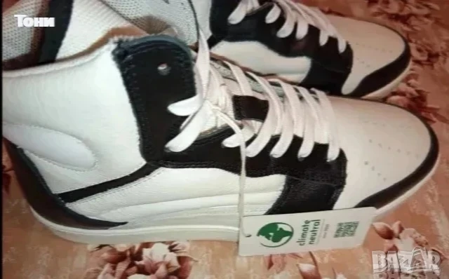 GROUNDIES Нови Мъжки Маратонки Изцяло от Естествена Кожа 45 , снимка 3 - Маратонки - 51081666