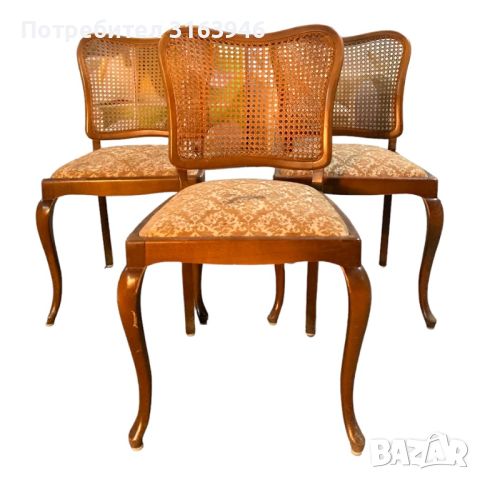 Барокови трапезни столове стил ЛУИ XV 3 бр. комплект