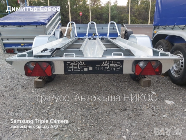 Ремарке за 3 мотора VESTA MOTO 750 до 750kg., снимка 11 - Ремаркета - 52164933