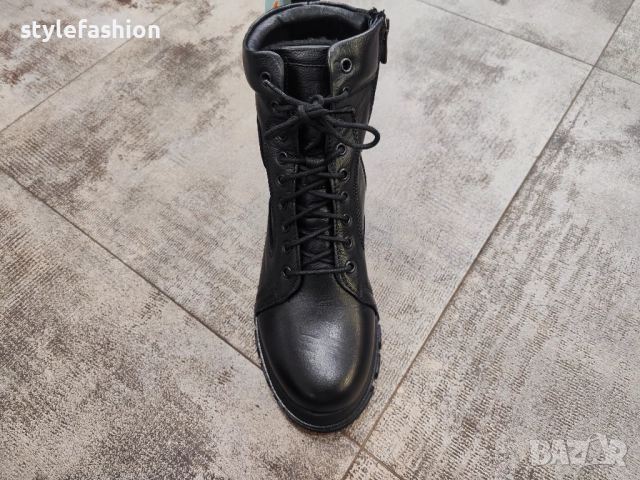 Доставка преди Коледа !Ежедневни боти от естествена кожа /06, снимка 2 - Дамски боти - 52850041