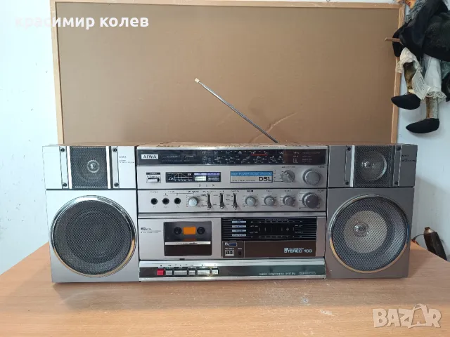 радиокасетофон "AIWA CA-100Z", снимка 1 - Радиокасетофони, транзистори - 47330645