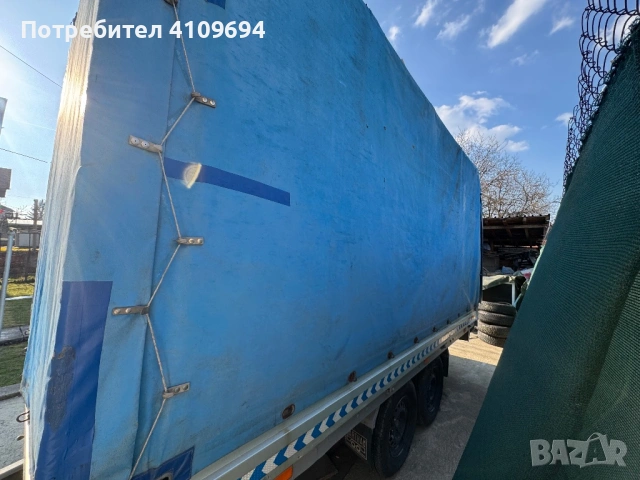  Дву осно Ремарке 4 метра, снимка 10 - Ремаркета - 54220952