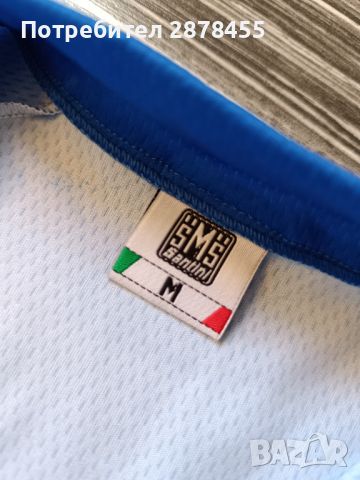 SmS Santini колоездачна вело блуза тениска джърси, снимка 6 - Спортни дрехи, екипи - 45276914