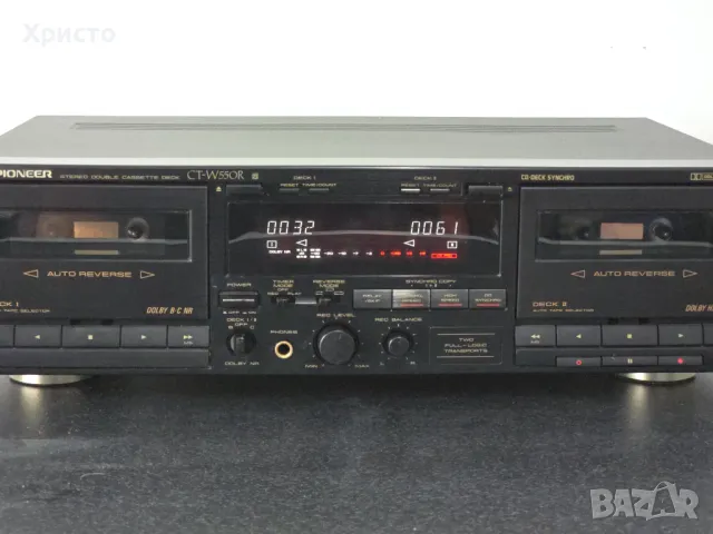 Pioneer ct-w550R, снимка 5 - Декове - 47099508