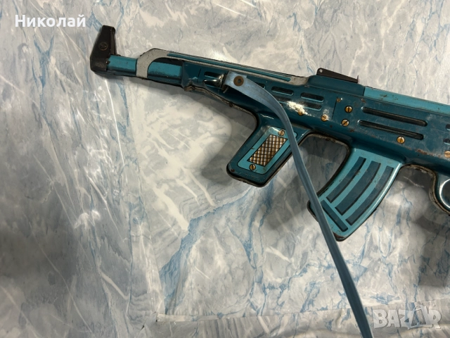 Стара Ламаринена Играчка Автомат, снимка 4 - Колекции - 52310815