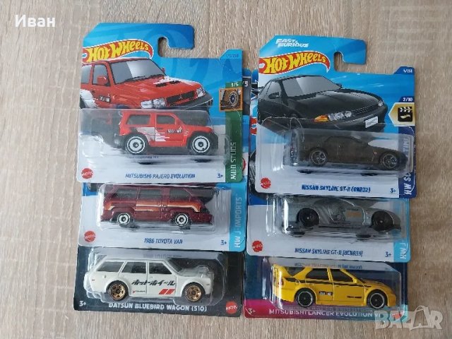 jdm модели hot wheels мащаб - 1:64, снимка 6 - Коли, камиони, мотори, писти - 49094042