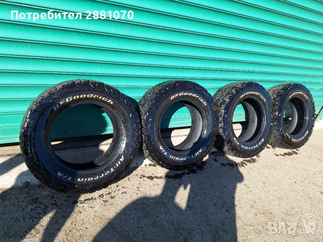 275/65 R18 4 бр. всесезонни гуми BF Goodrich AT KO2 / ДОТ 4422, снимка 6 - Гуми и джанти - 45032422