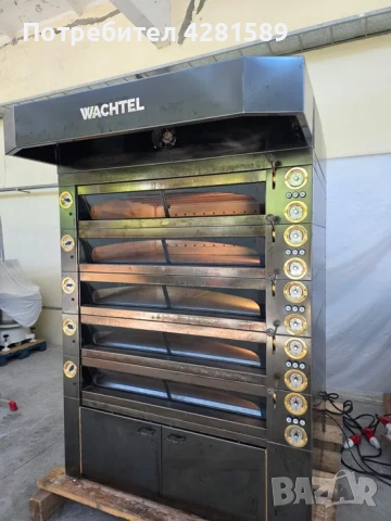 Немска подова пещ-фурна Wachtel с втасвател и шапка- пароуловител