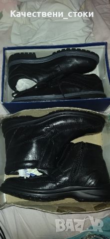 Чисто нови мъжки обувки и боти 45 номер, снимка 1 - Мъжки боти - 46165760