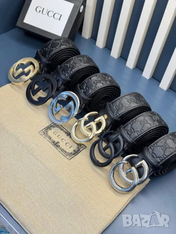 колани от естествена кожа в кутия gucci , снимка 7 - Колани - 50589742