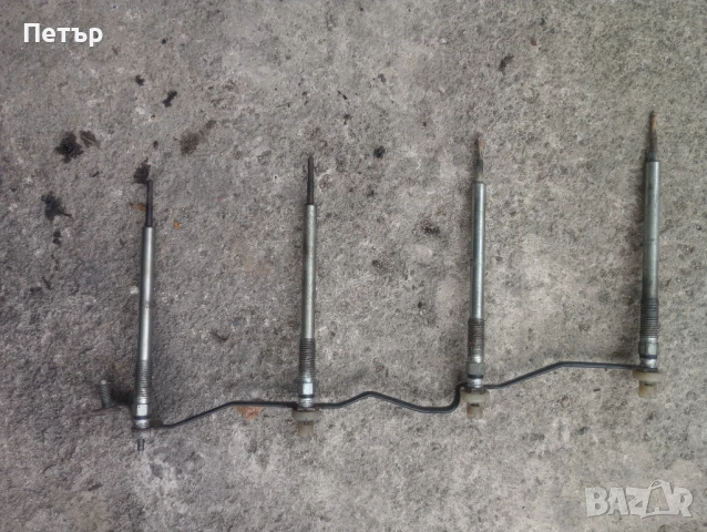 4 броя подгревни свещи тойота 2.0,2.2 дизел 126,150,177 коня 19850-0R010