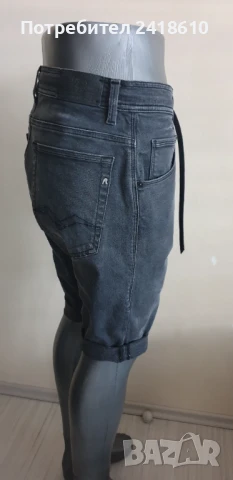 Replay Jeans Short Stretch  Mens Size 31 - 32 ОРИГИНАЛ! Мъжки Къси Панталони!, снимка 5 - Къси панталони - 51196359