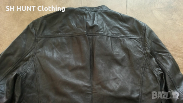 SELECTED SHTYLOR Lamb Leather Jacket Размер М - L мъжко яке естествена кожа 5-57, снимка 5 - Якета - 52226816