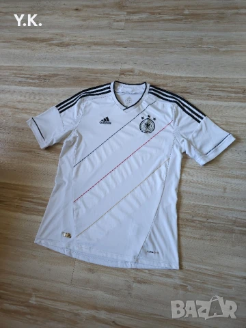 Оригинална мъжка тениска Adidas Climacool x Germany National Football Team / Season 12 (Home), снимка 2 - Тениски - 50532263