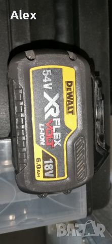 Професионален ъглошлайф Dewalt Dcg414 с 54v батерия, снимка 6 - Други инструменти - 45537851