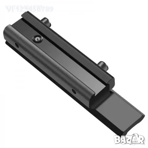 Адапторна база от 11 към 20мм шина за оптика/дължина 100мм/, снимка 2 - Оборудване и аксесоари за оръжия - 53814600