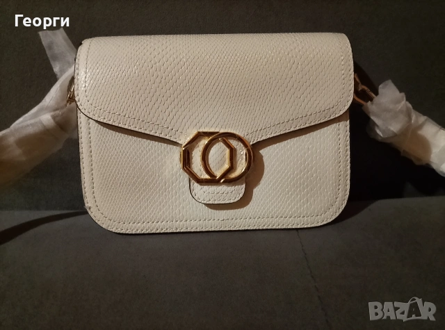 Нова дамска чанта от естествена кожа, снимка 3 - Чанти - 53775674