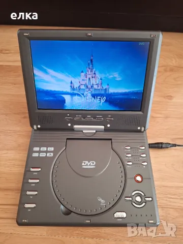 Широкоекранен DVD плейър Въртящ се на 270° LCD екран Домашен телевизор за кола Преносим VCD MP3 View, снимка 1 - Плейъри, домашно кино, прожектори - 49273967