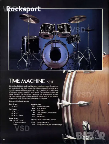 Slingerland'70 U.S.A., снимка 12 - Ударни инструменти - 49335074