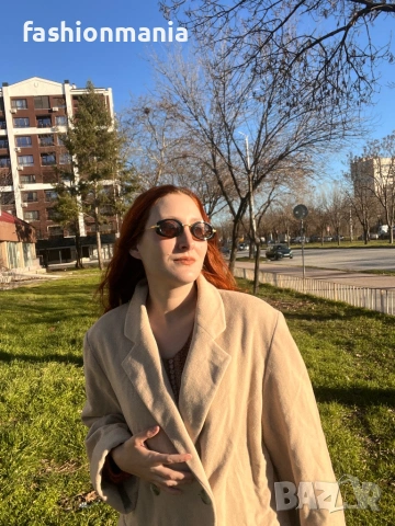 Вълнено палто - Вечна класика. 80% вълна. , снимка 6 - Палта, манта - 53297112