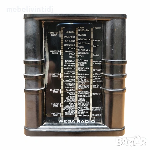 Лампов ретро радиоприемник Wega 642 GW, снимка 4 - Антикварни и старинни предмети - 53786290