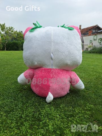 Голяма плюшена играчка Hello Kitty, 105cm, Кити, снимка 3 - Плюшени играчки - 46139467